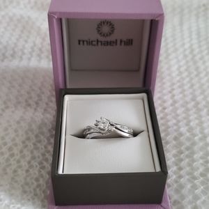 Michael Hill 10k Diamond Engagement Ring